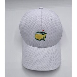 The Masters hat Augusta National Golf Club Textured Rubber Snap Back